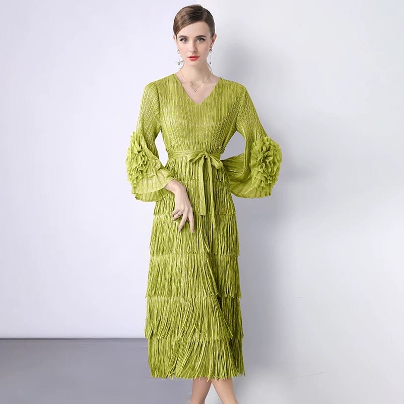 Sherri designer miyaki dress FD408 image