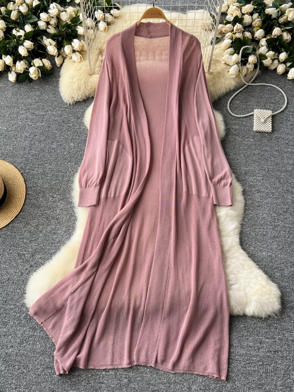 Cozy feeling kimono sweater KM123