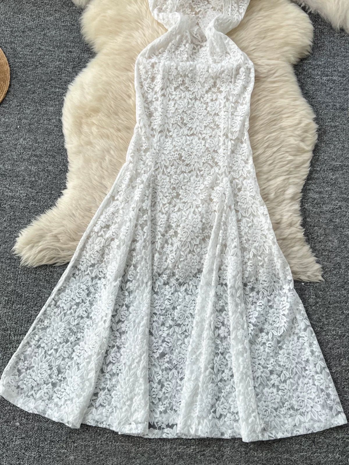 Lake como lace dress CD2248 image