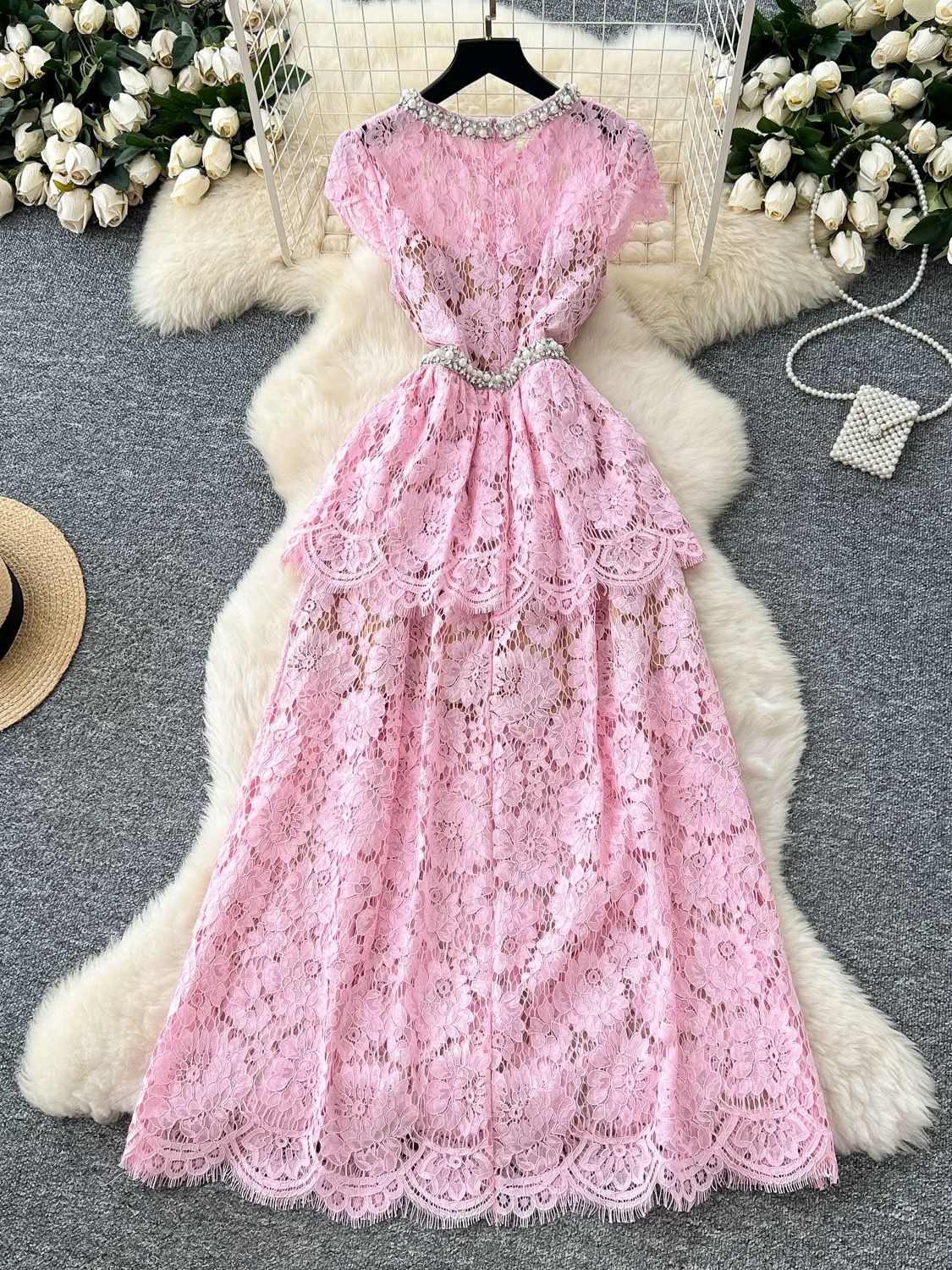 Alani lace dress FD398 image