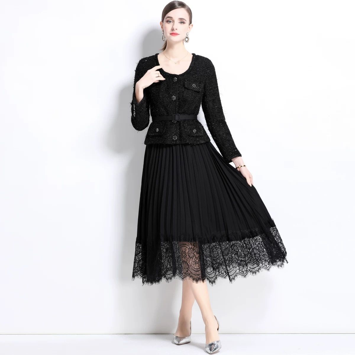 Come my way lace dress FD1334 image