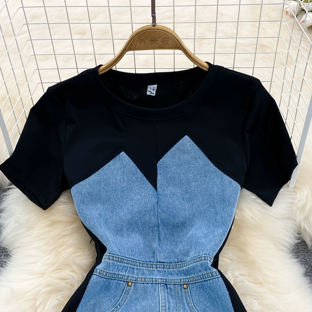 Starting over denim dress DBC49 image