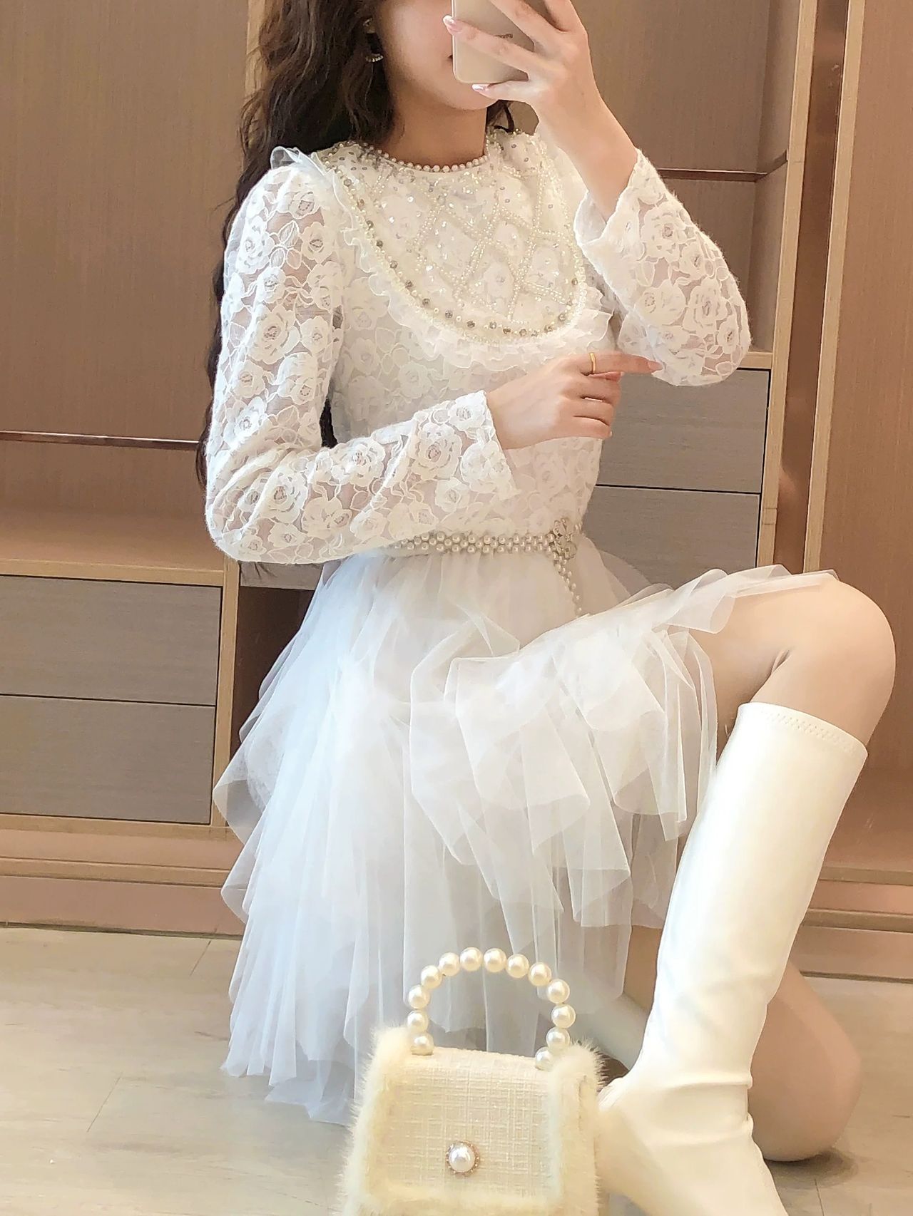 It’s a long story dress FD1316 image