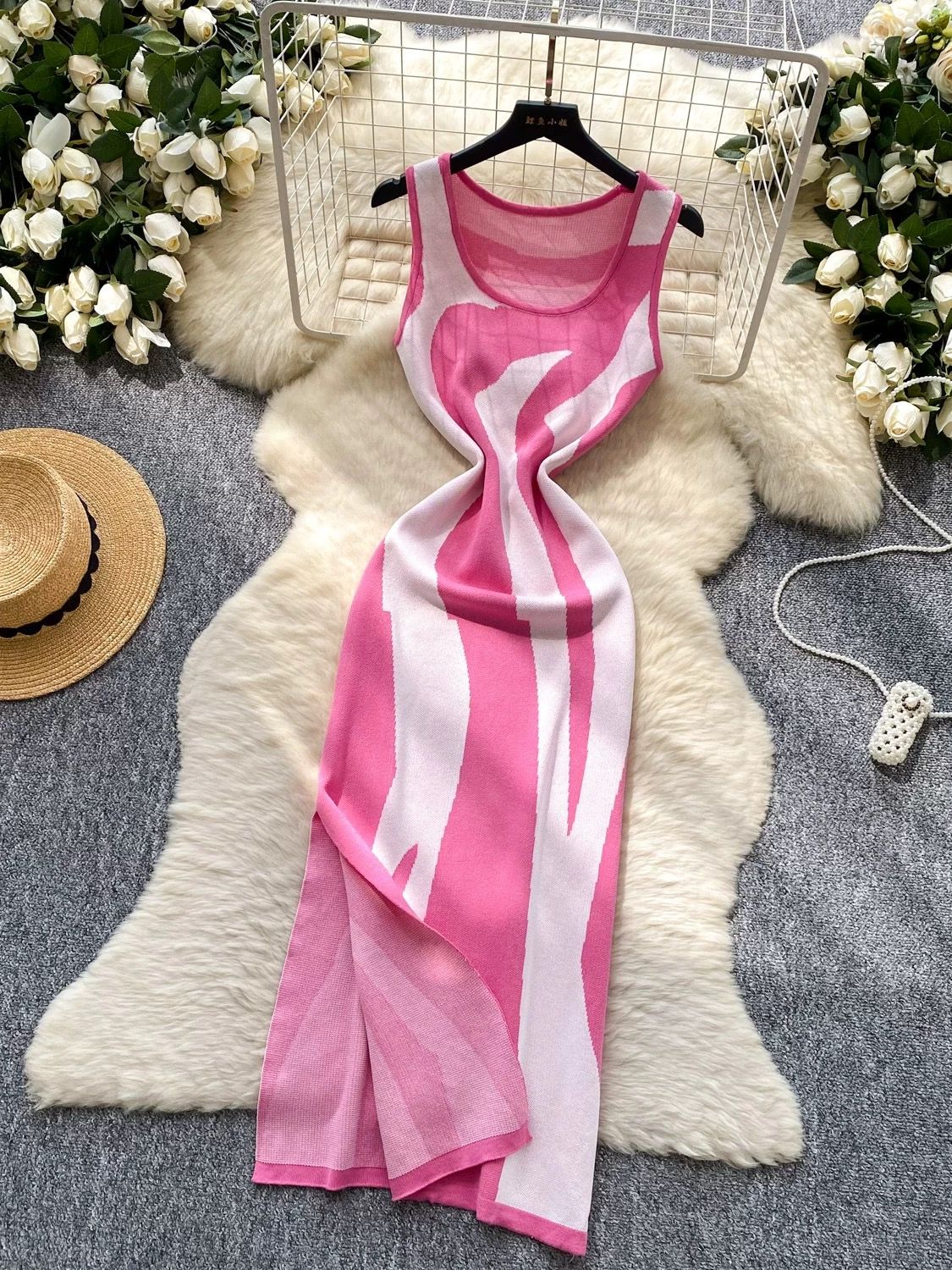 Cherry bomb knitted Dress KBC165 image