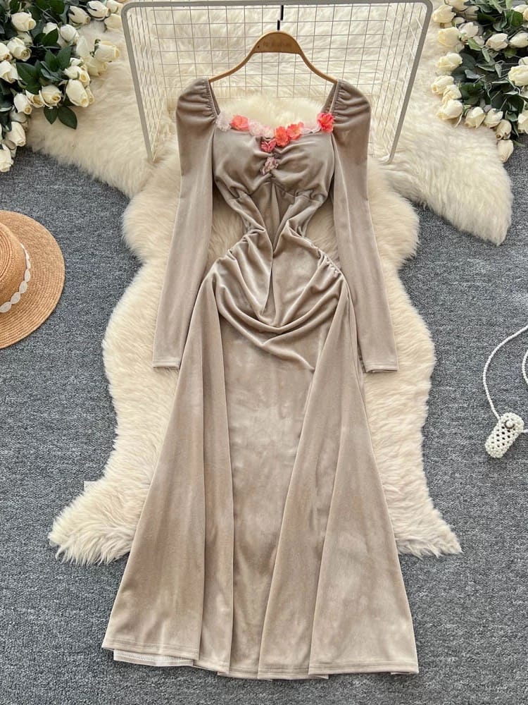 In charge velvet dress FD1312 image