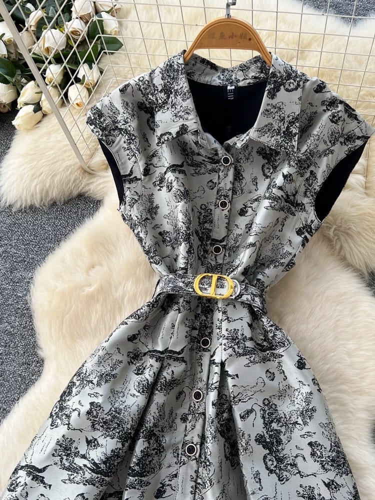 Burning desire midi dress FD1311 image