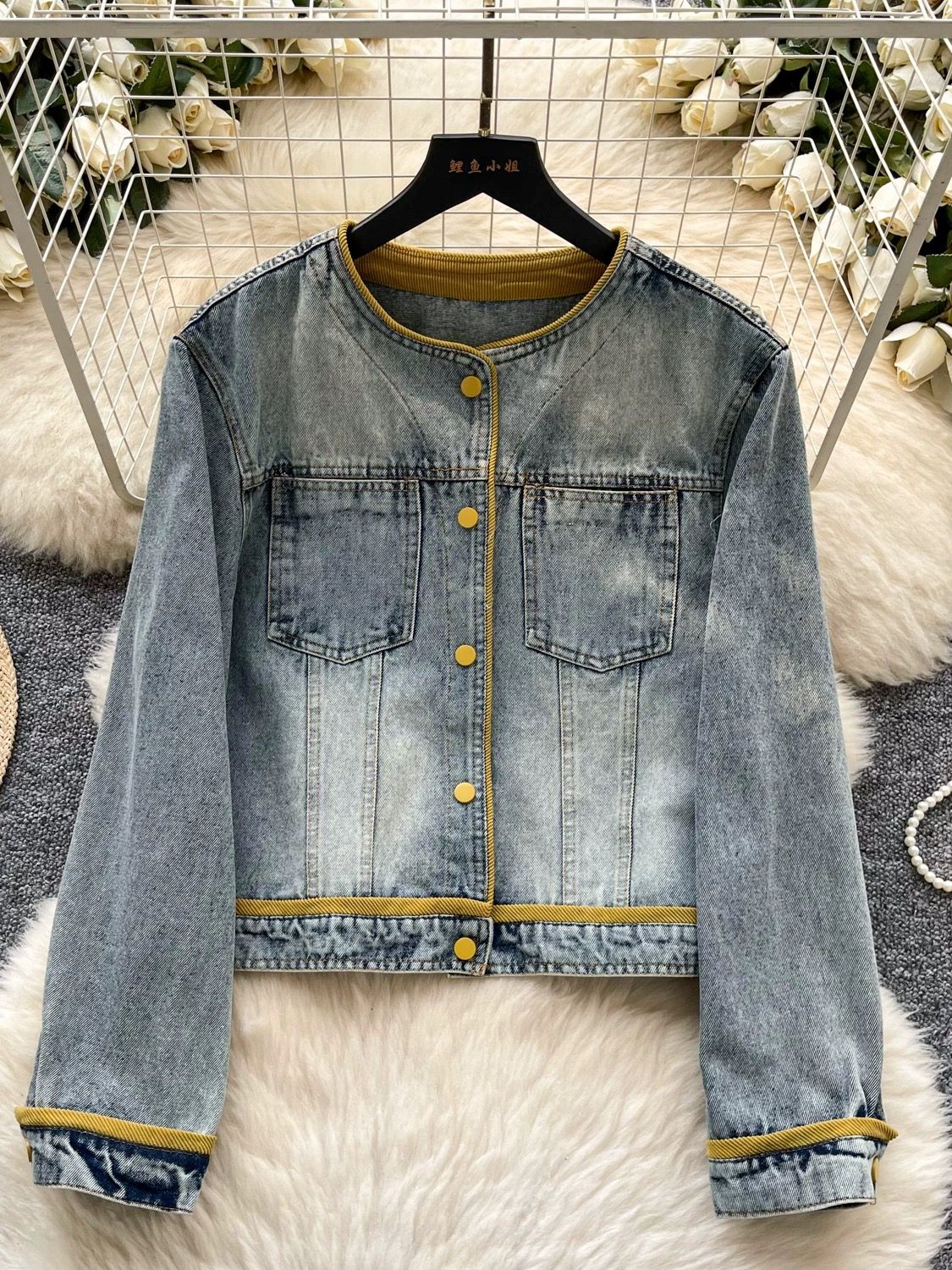 Lost in denim top DTO127 image