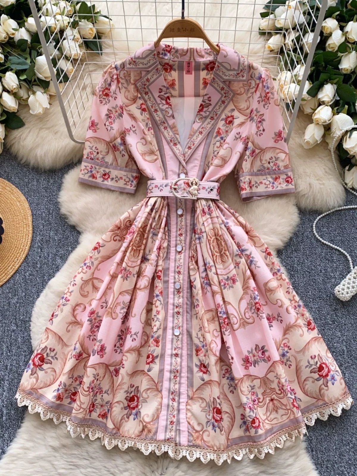 Your cup of tea dress ED397 image