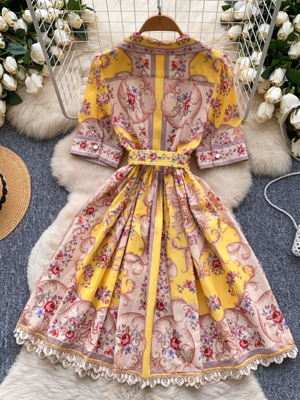 Your cup of tea dress ED397 image