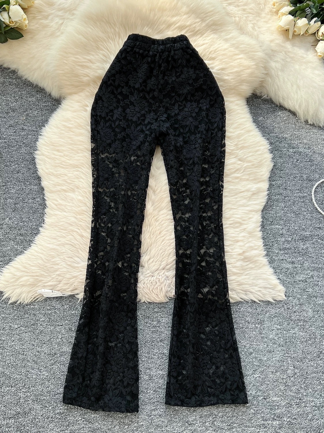 Not so basic lace trousers CP42 image