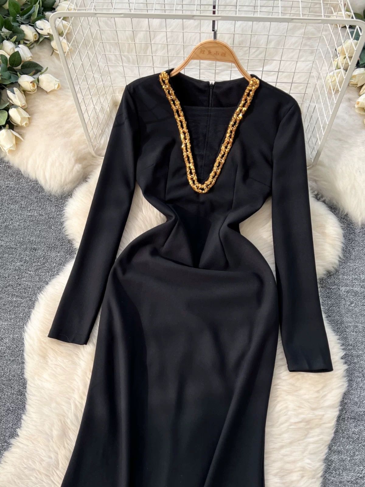 Millionaire heiress dress FD1215 image