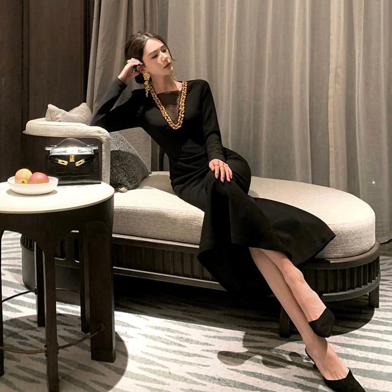 Millionaire heiress dress FD1215 image