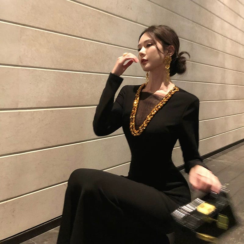 Millionaire heiress dress FD1215 image