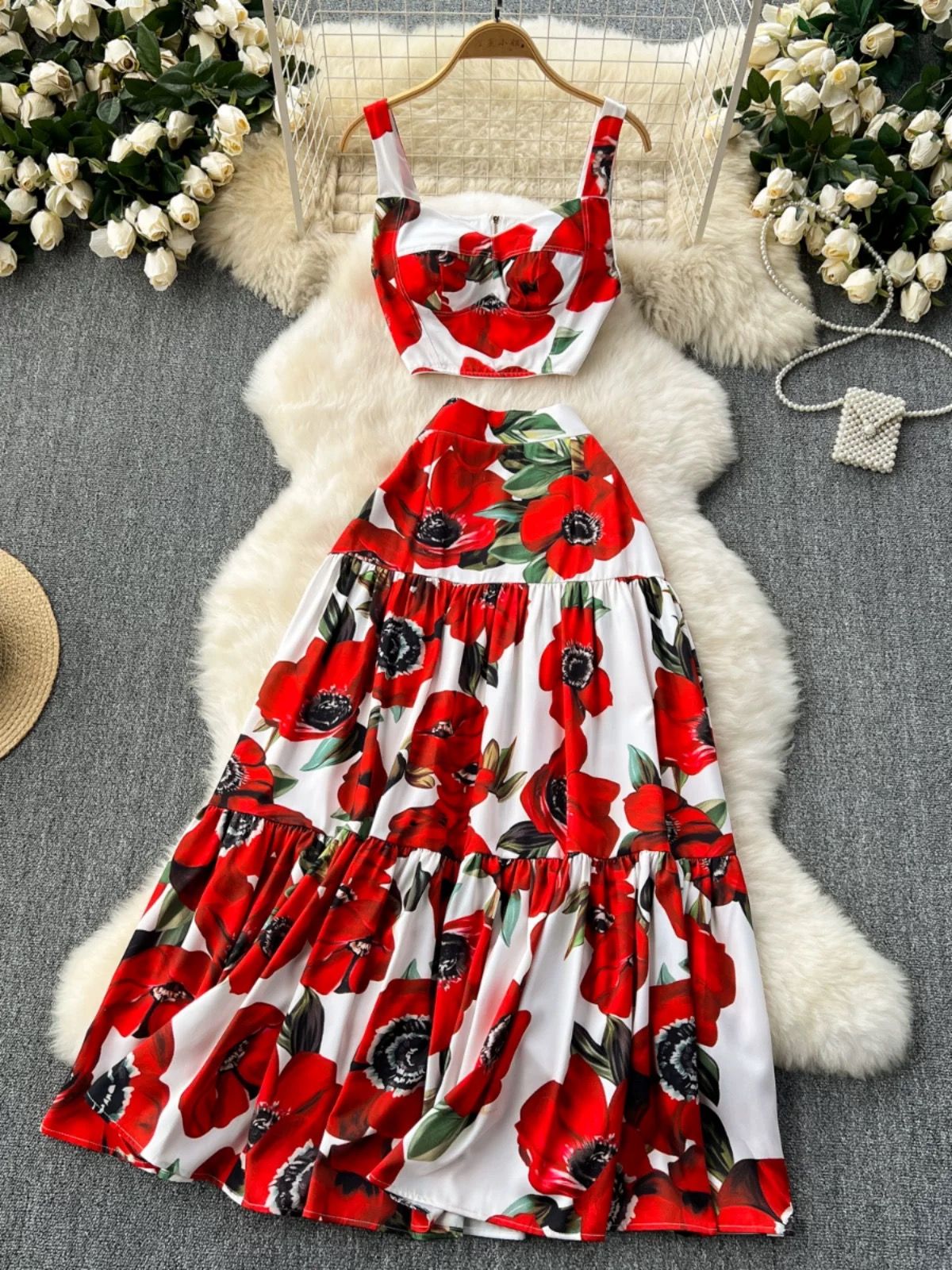 Saree floral set CTP480 image