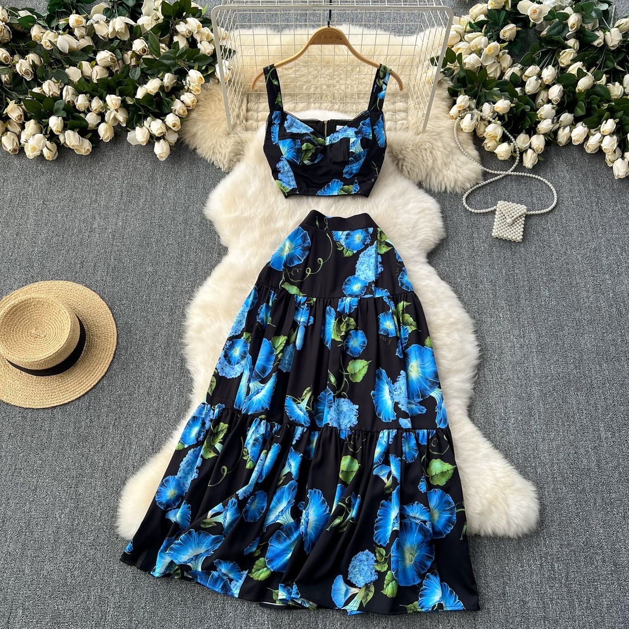 Saree floral set CTP480 image