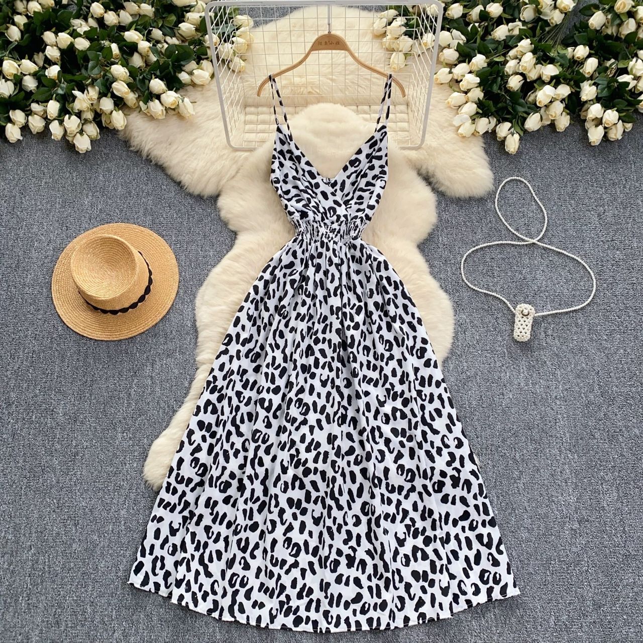 Make you miss me denim dress CD1803 image