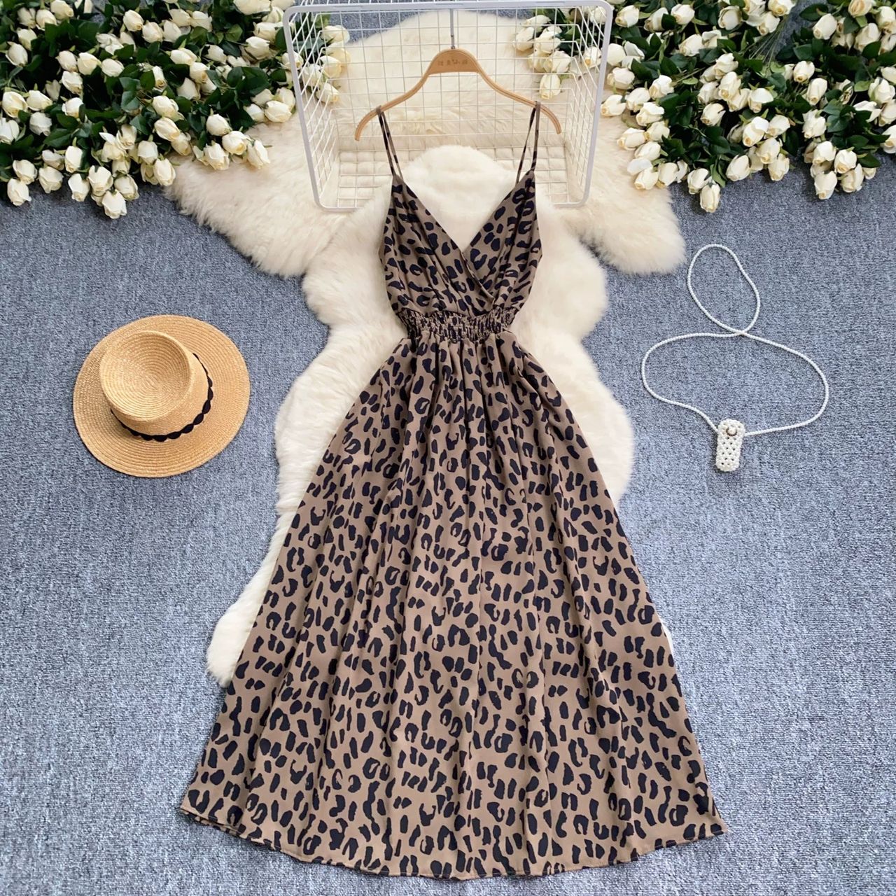 Make you miss me denim dress CD1803 image