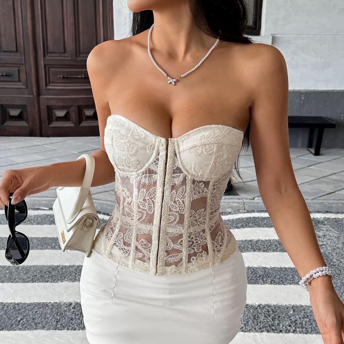 I make boys cry corset top CS204 image