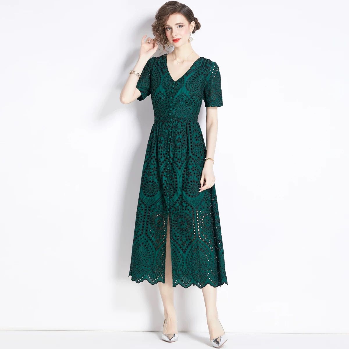 Unforgettable nights lace dress FD1200 image