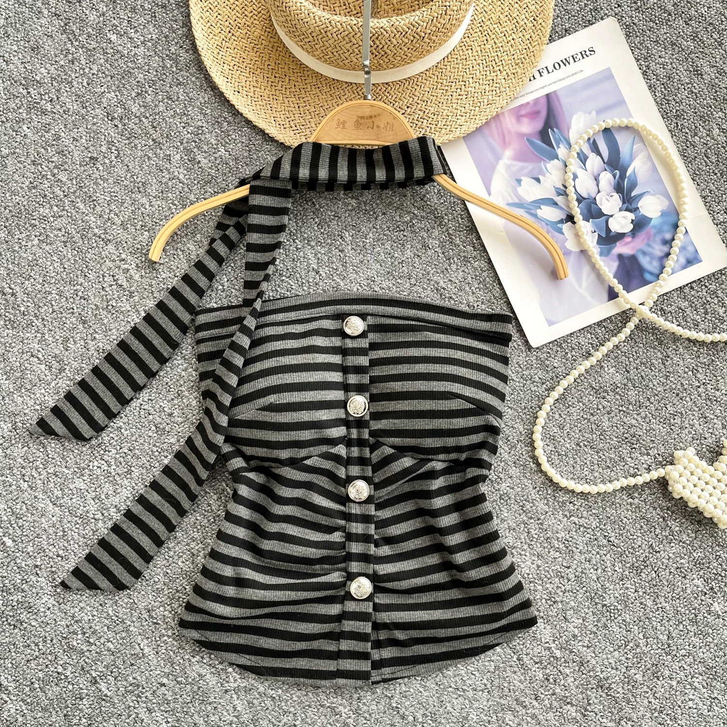 Casual baddie top CTO760 image