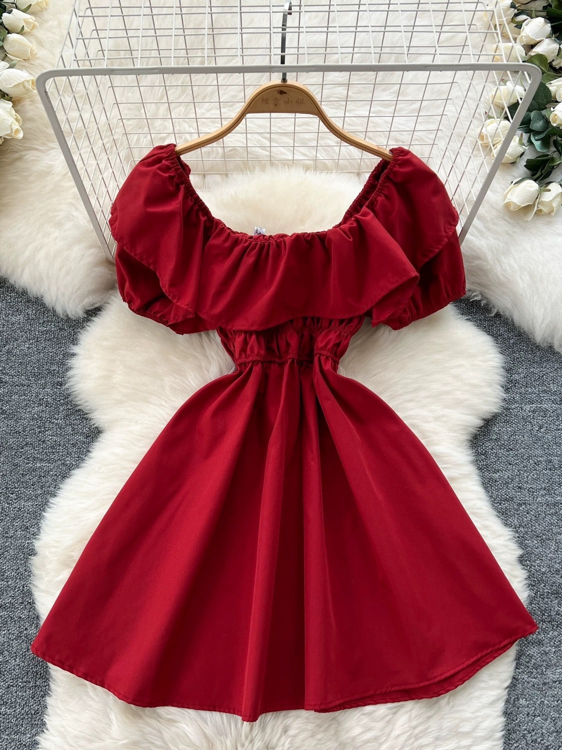 Solid abstract beauty dress CD1109 image