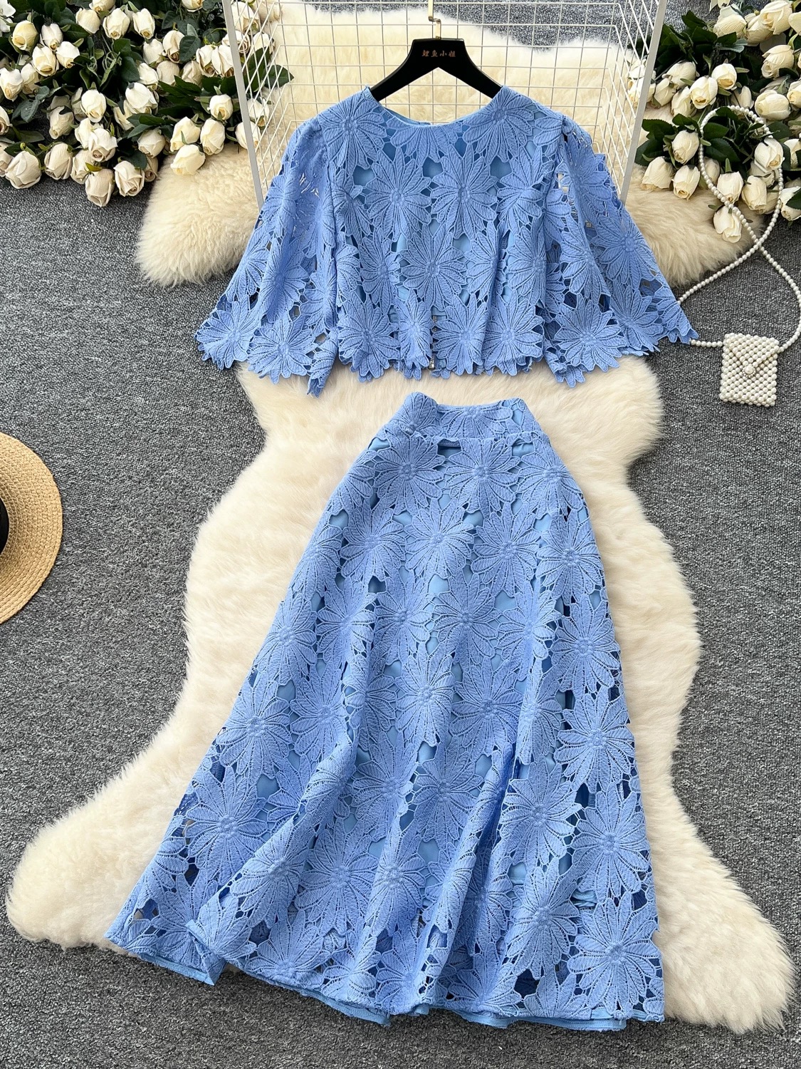 Live a little lace set FTP257