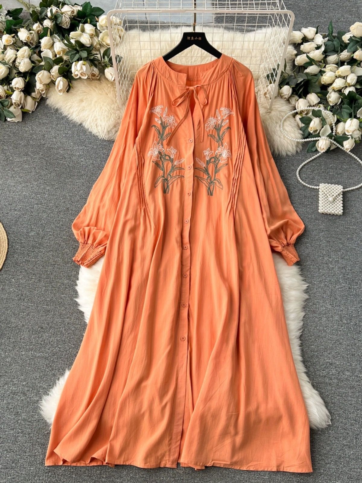 Sneaky babe embroidery dress CD1331 image
