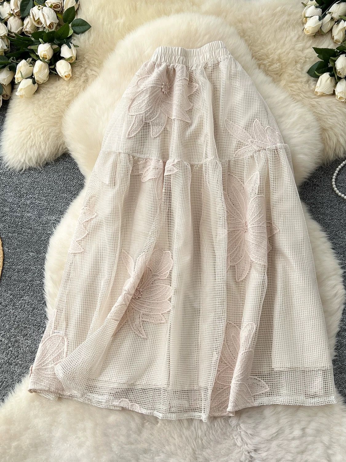 Out past midnight net skirt CS148 image