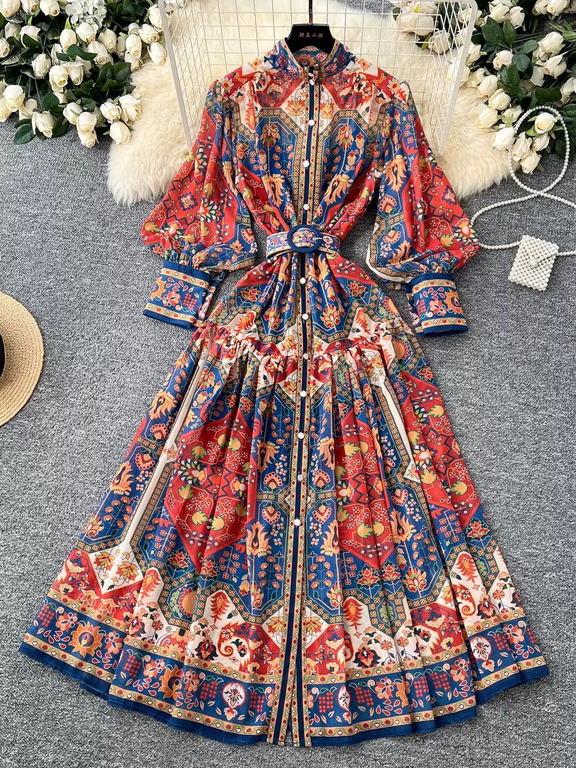 Welcome to my world print dress ED204 image