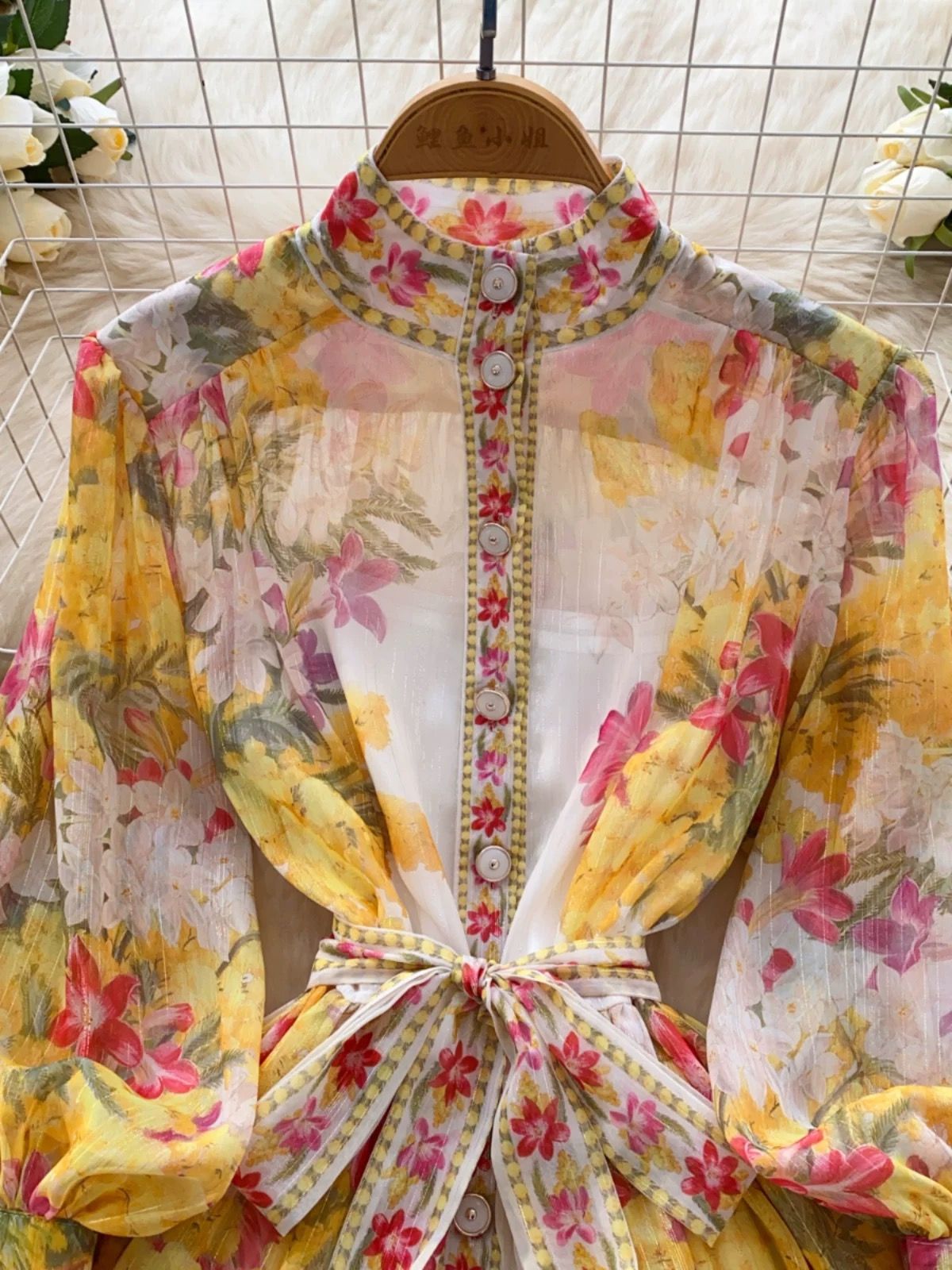 Prettiest in the room print dress ED200 image