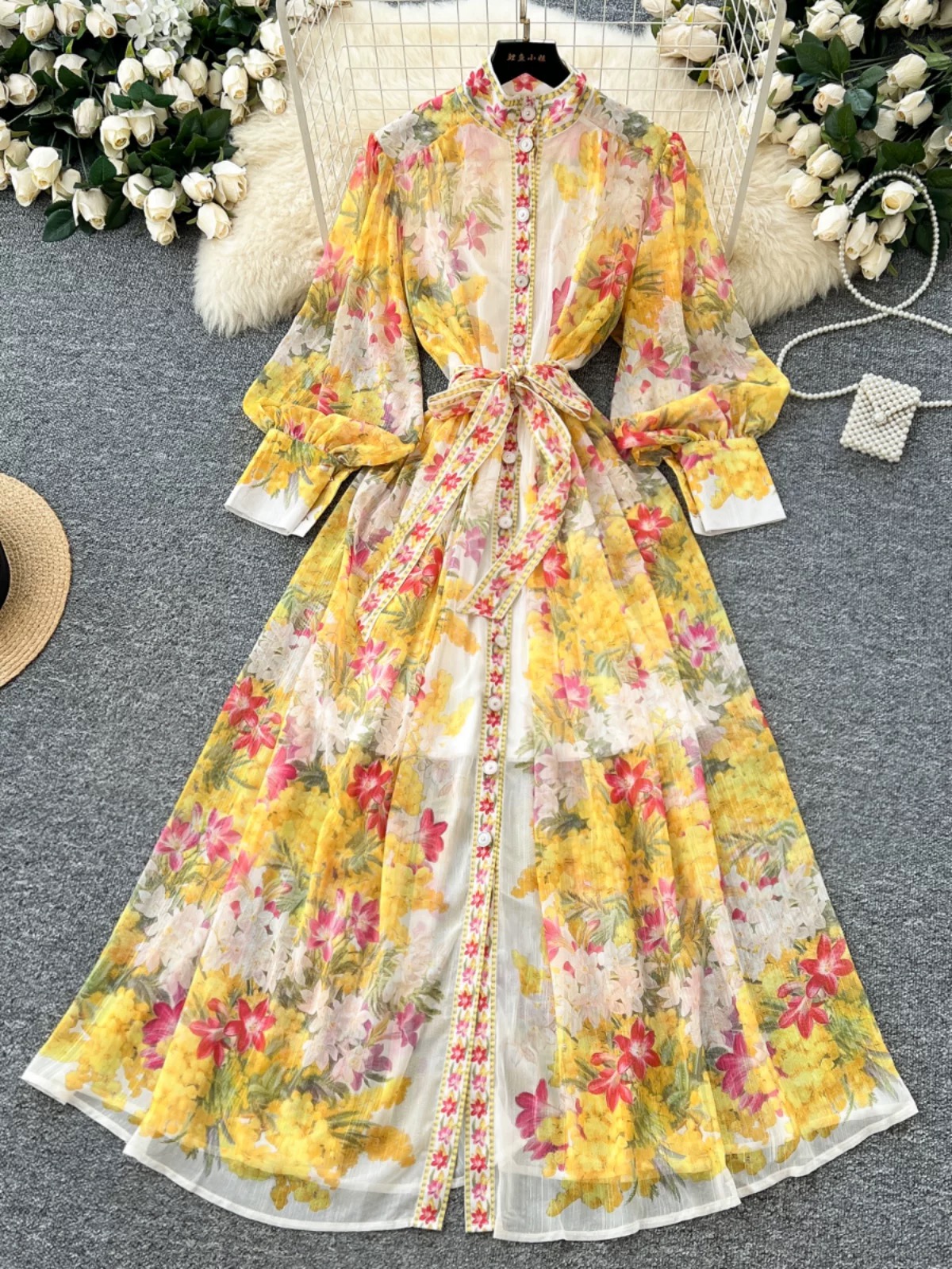Better than okay print dress ED205