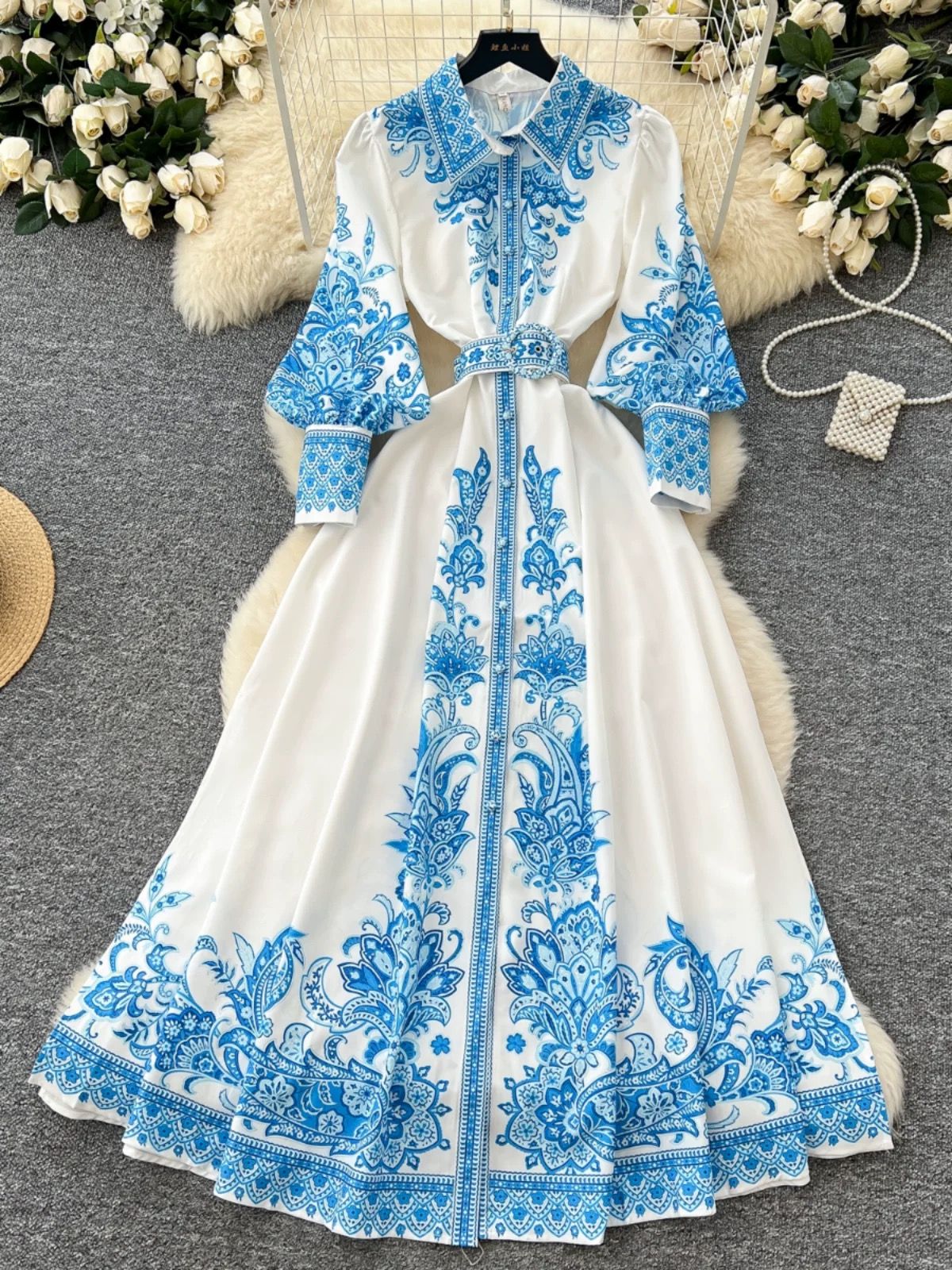 Everyone’s fav print dress ED206 image