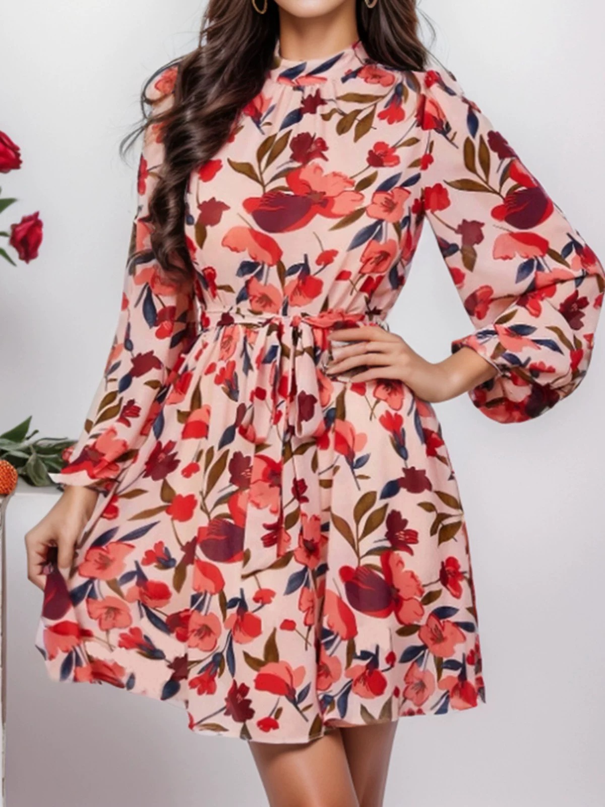 Cool girl in school dress CD886 image