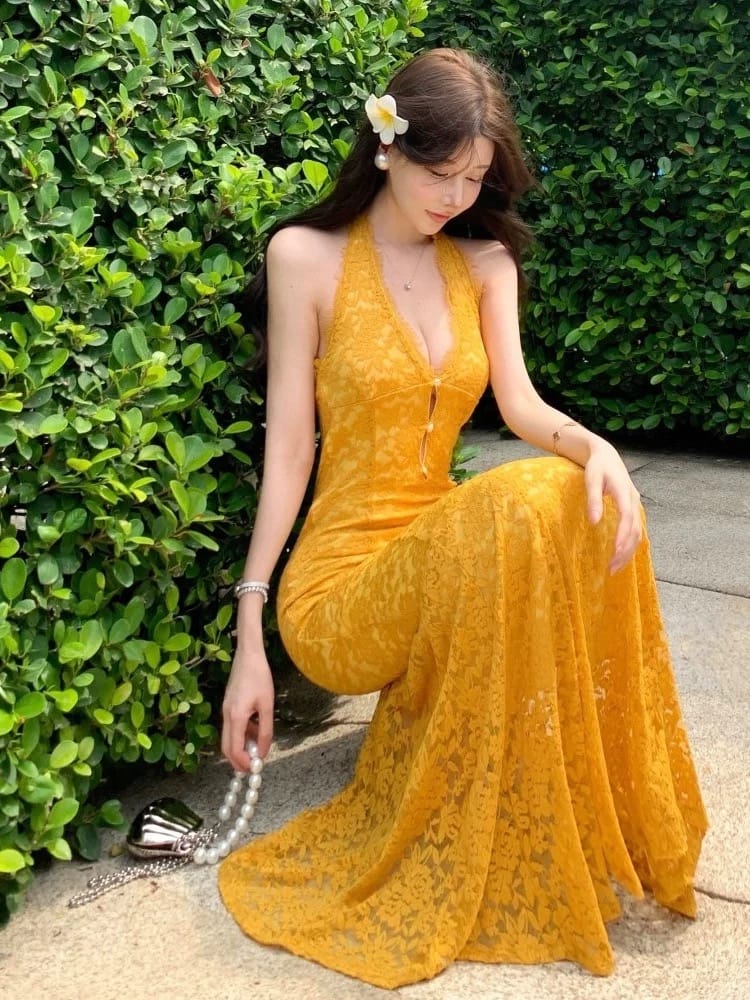 On scene lace dress CD1899 image