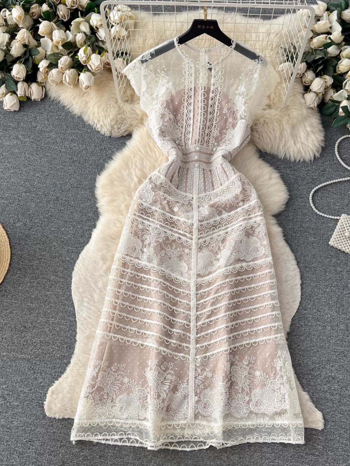 Bae for tonight lace dress FD1125 image