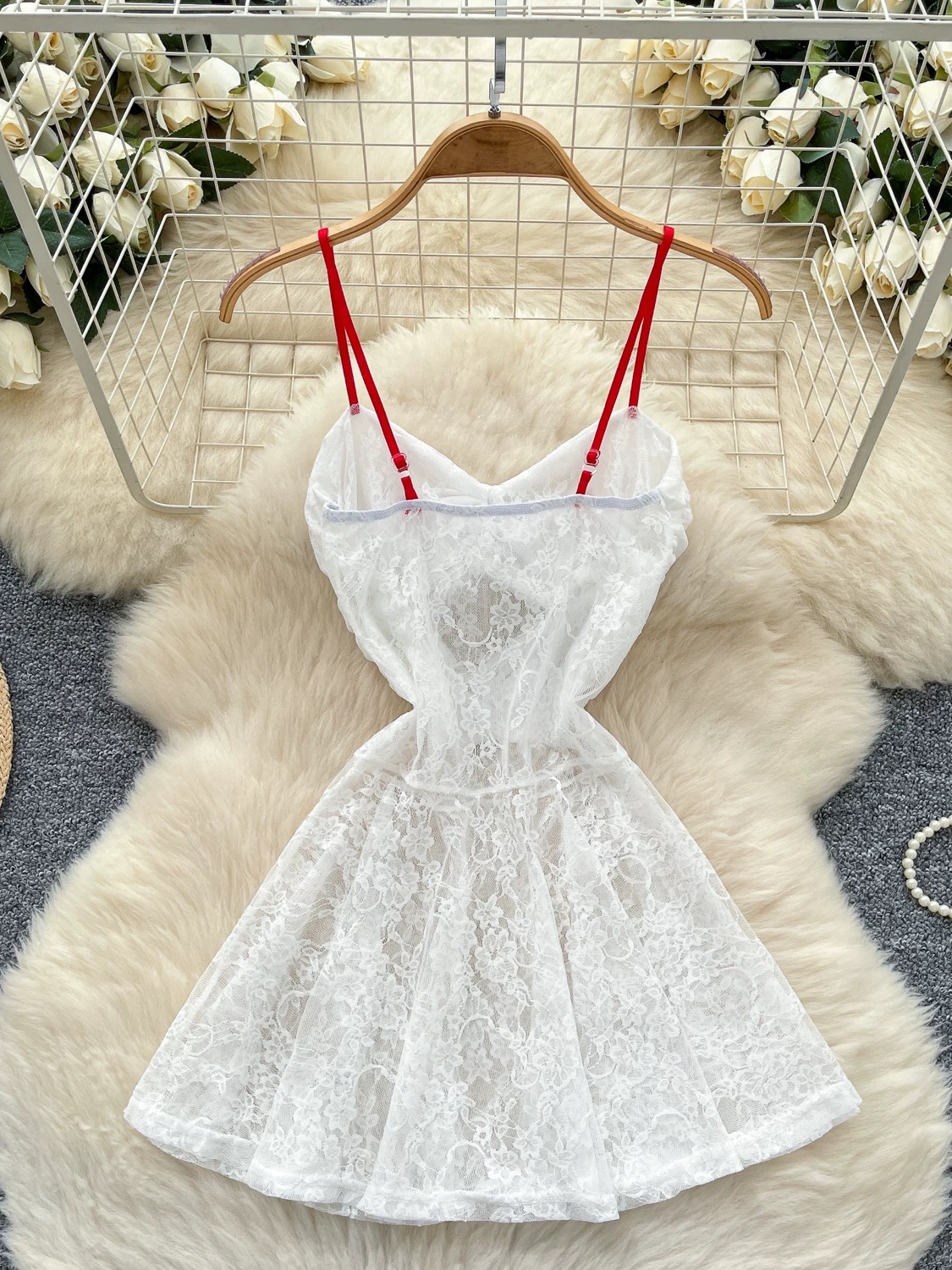 Live for the weekend lace dress CD646 image