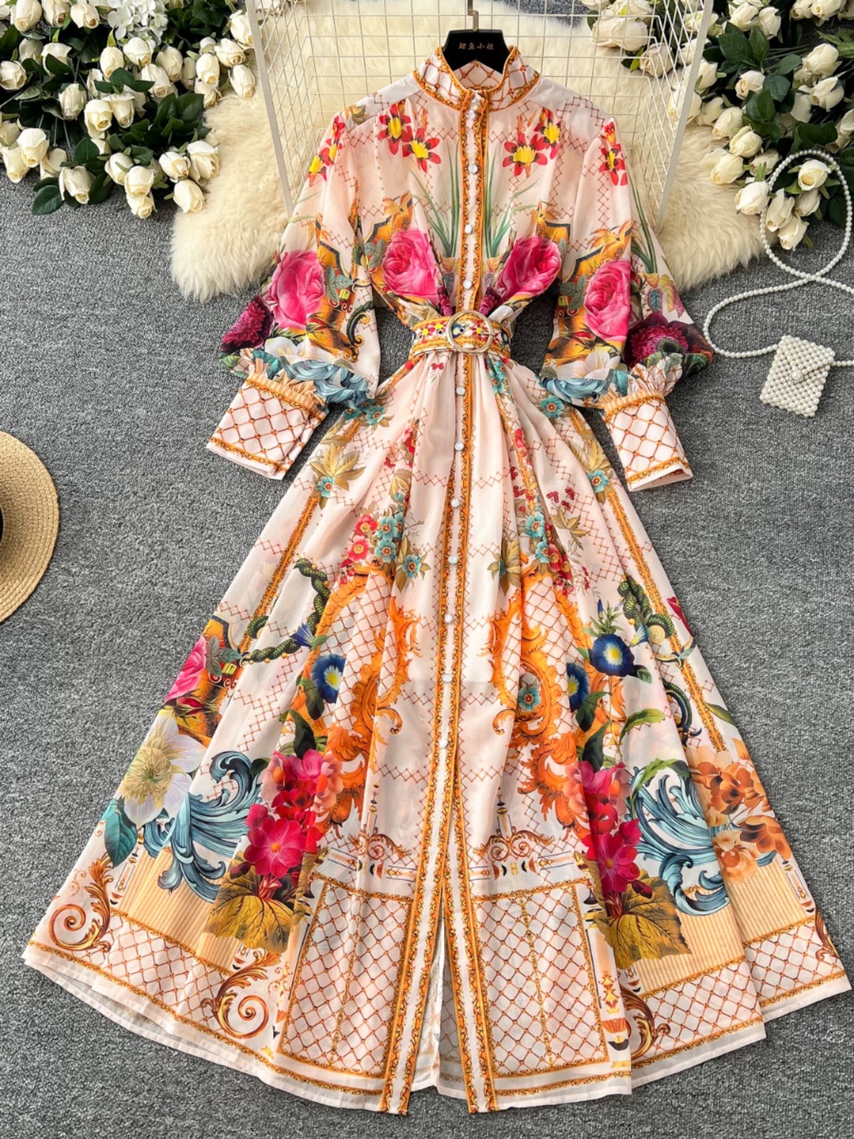 Linking up later dress ED213