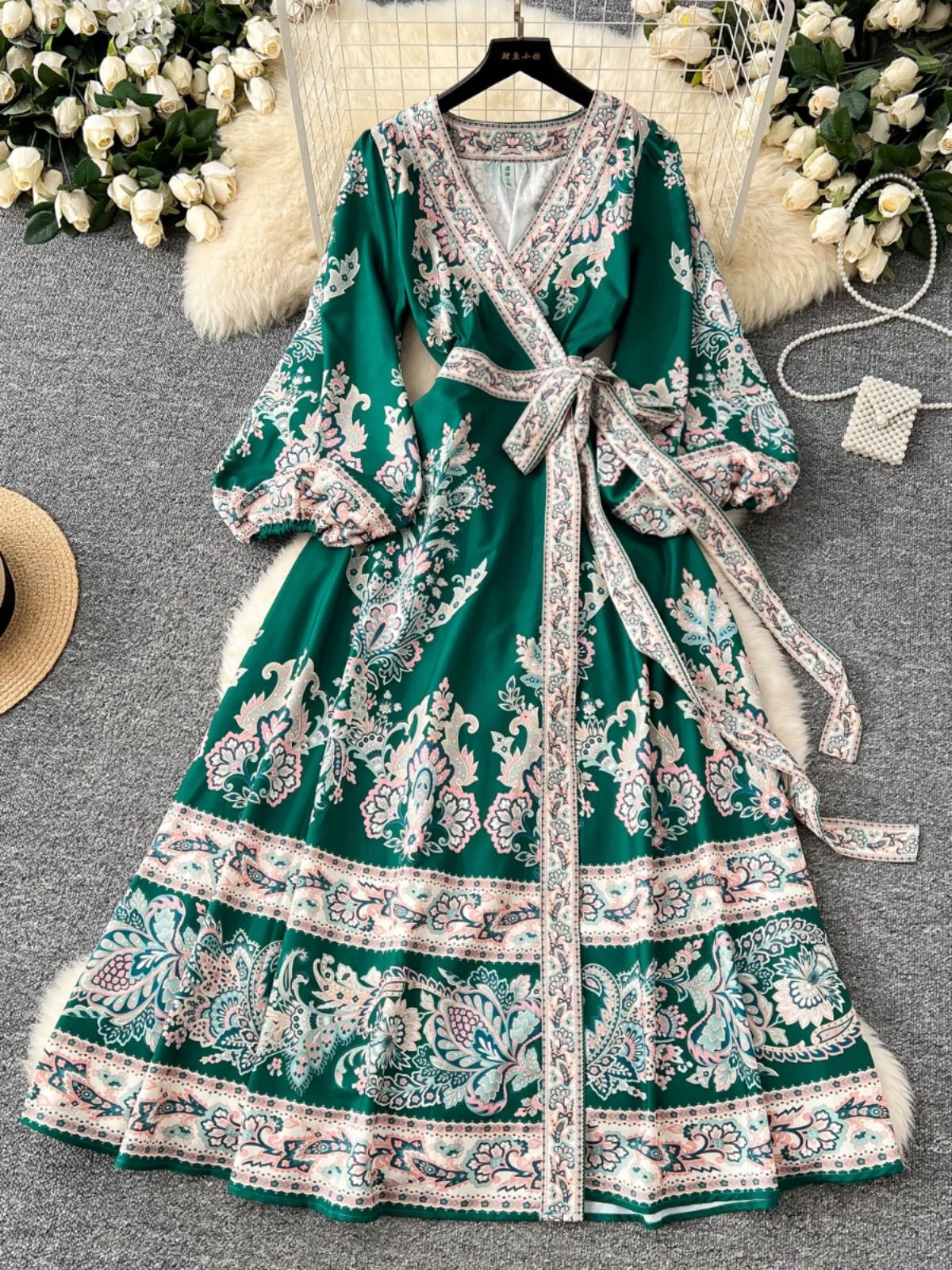 Powerful woman luxury dress ED222