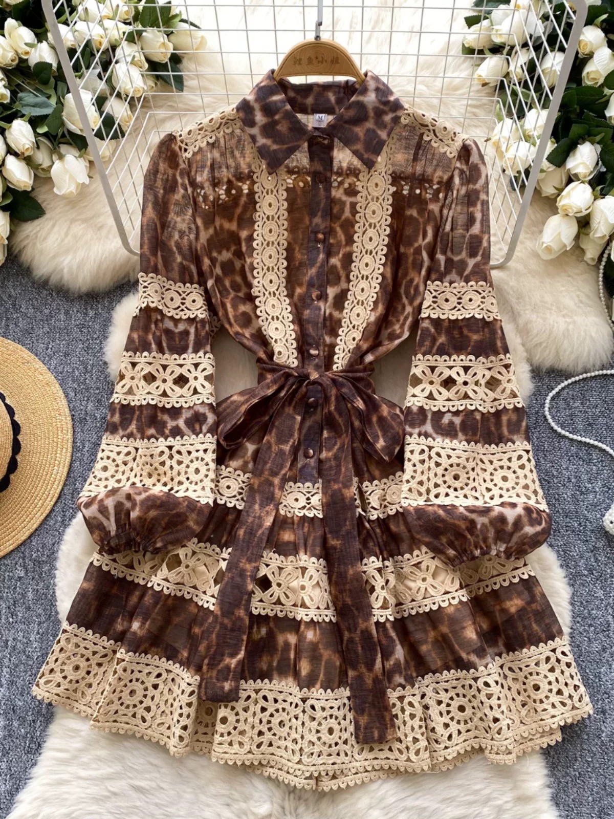 Here slay lace dress CD2021