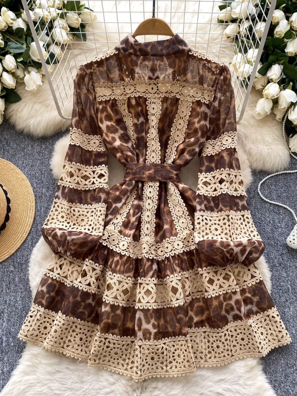 Here slay lace dress CD2021 image