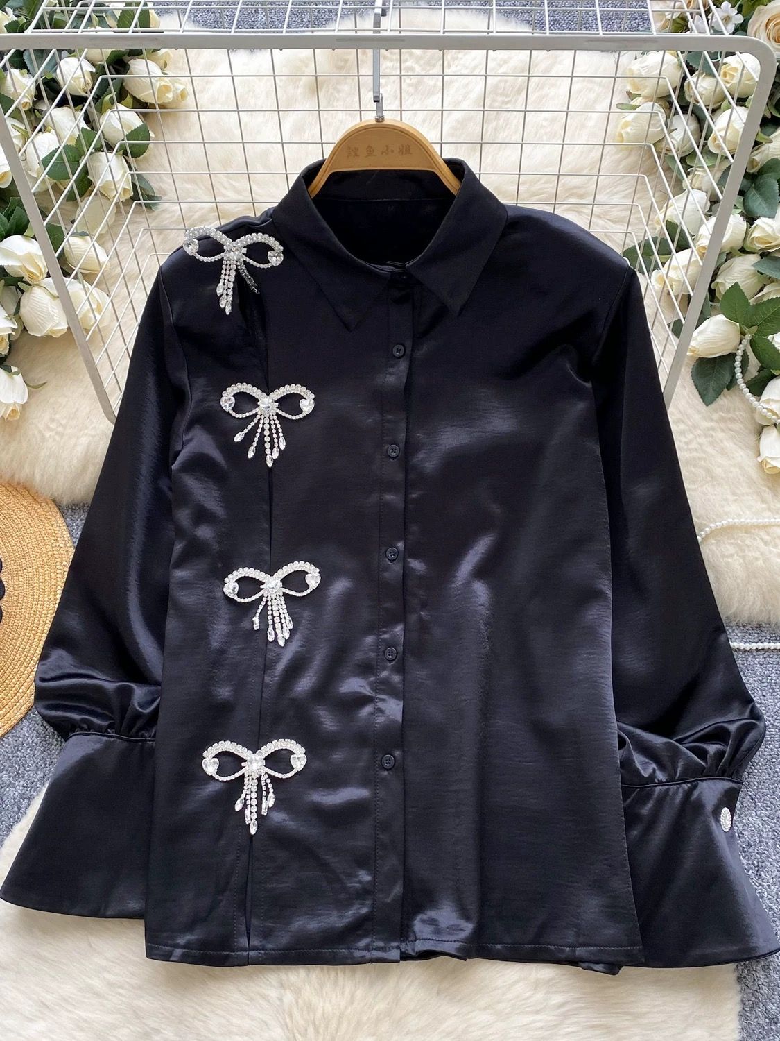 Body confidence Korean blouse BE421 image