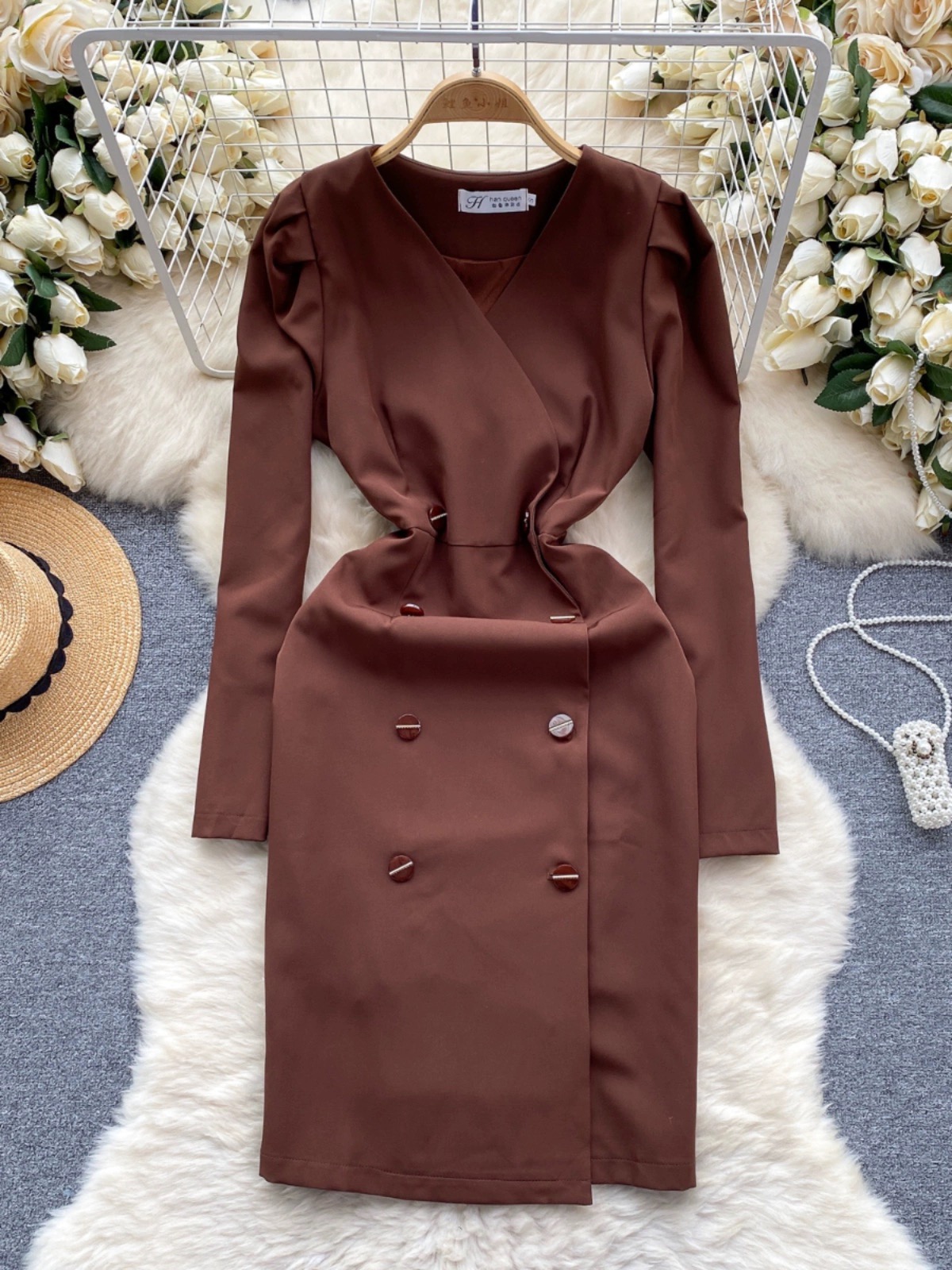Here to standout dress FBC156