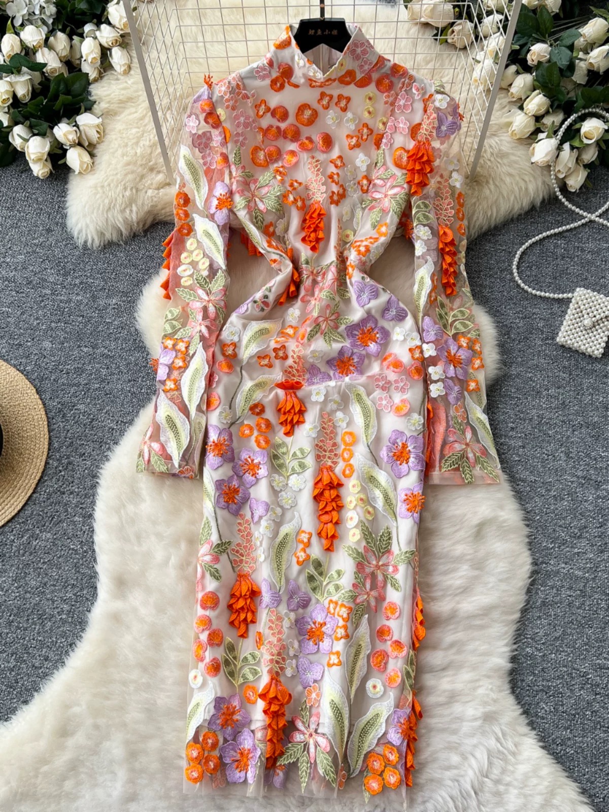 Time to leave lace dress FBC405