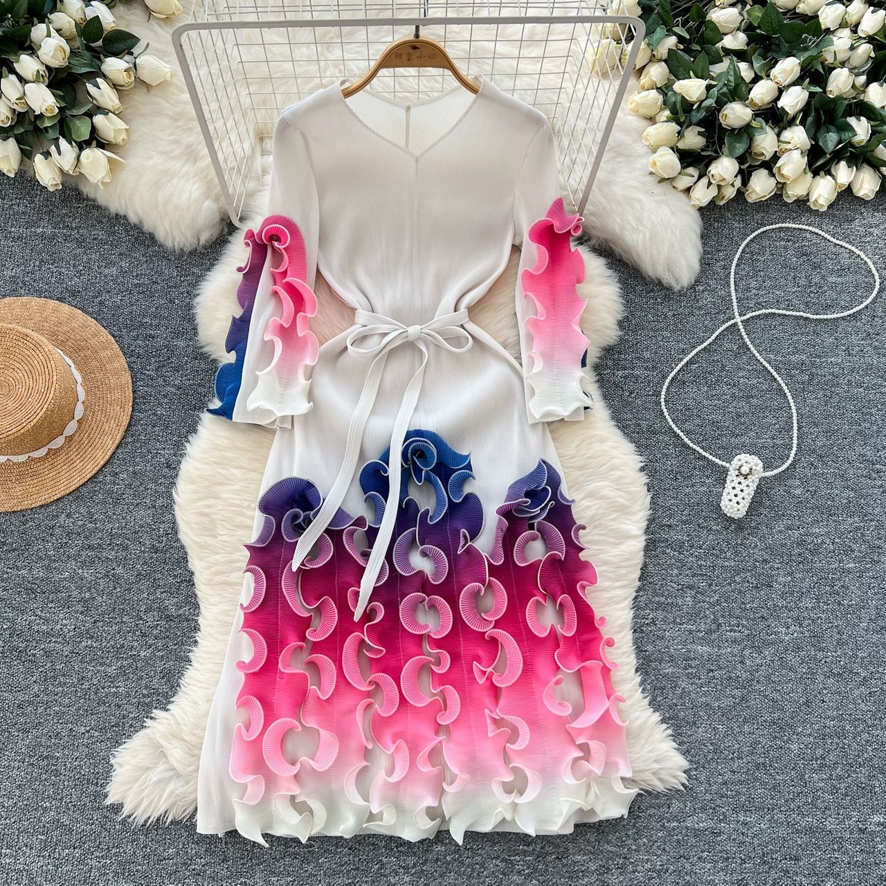 Diana dainty miyaki dress FD659 image