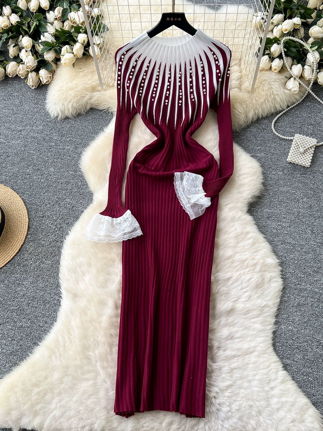 Stunning babe beaded dress KBC214 image