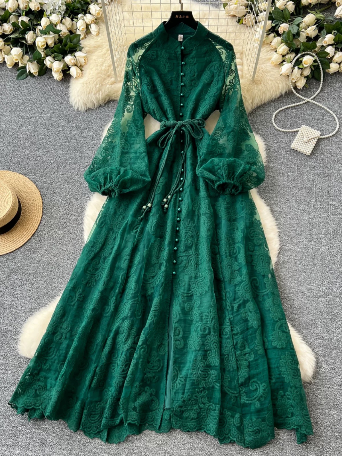 Listen carefully lace dress FD1116