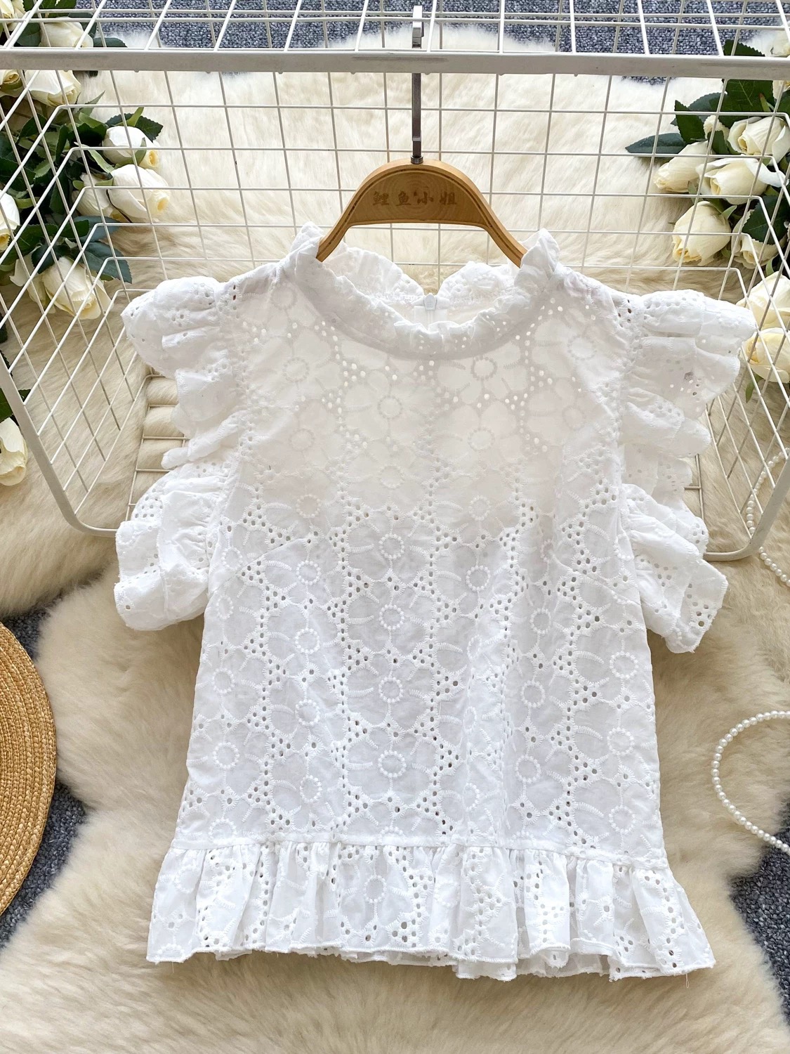 Be obsessed lace top CTO285 image