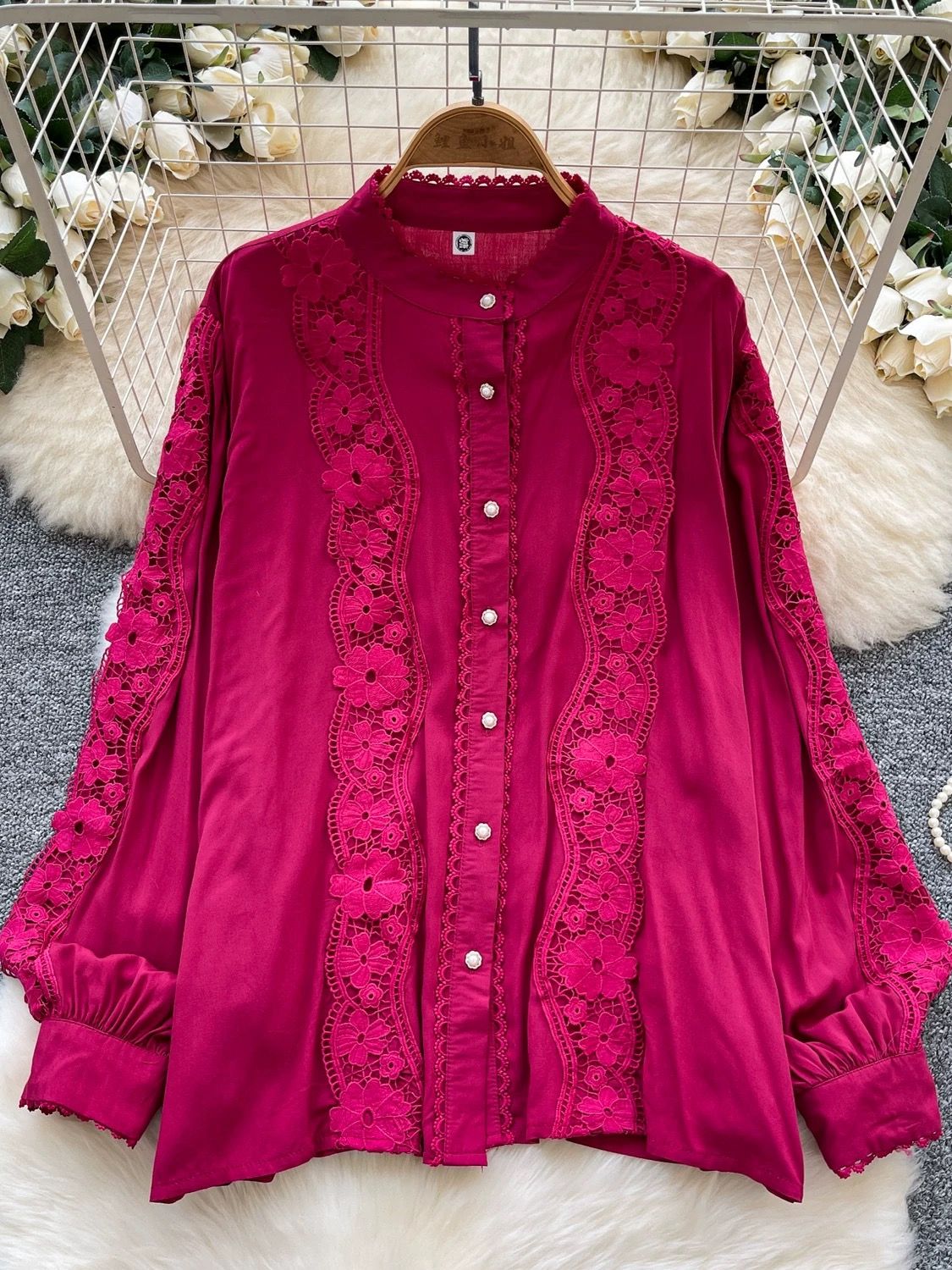 Casual love blouse BE413 image