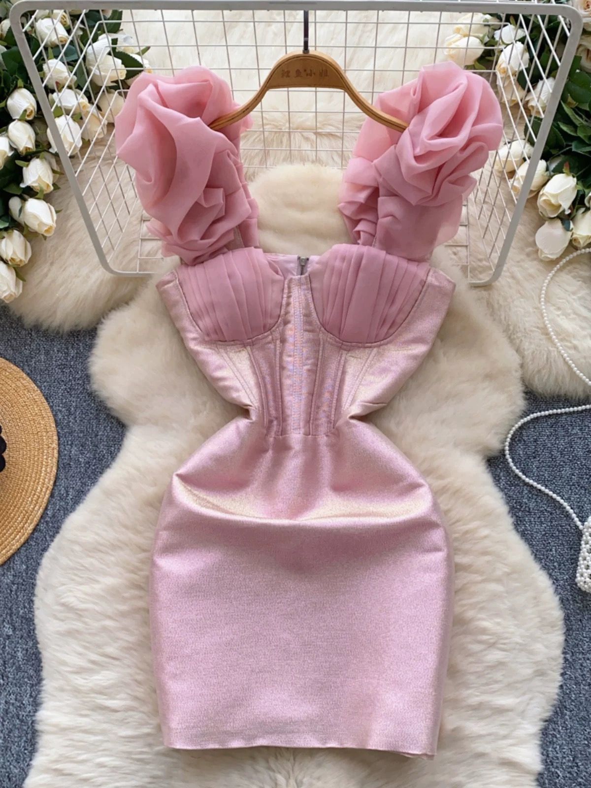 Lowkey baddie dress FBC407 image