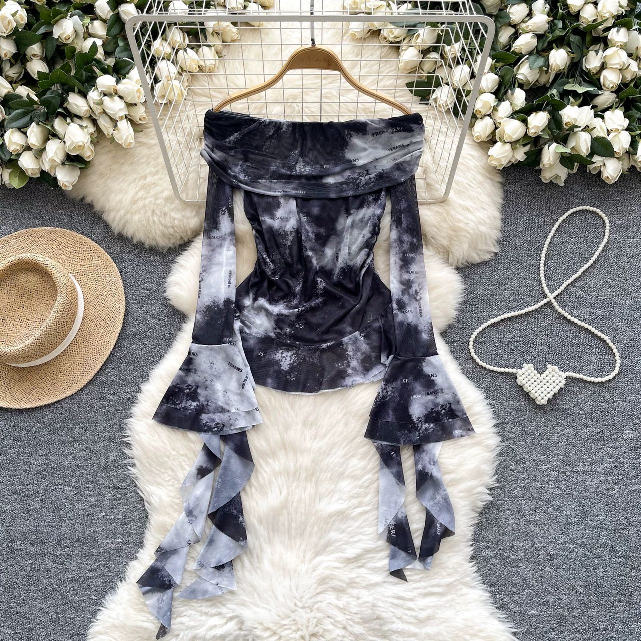 Straight as varsity top CTO637 image